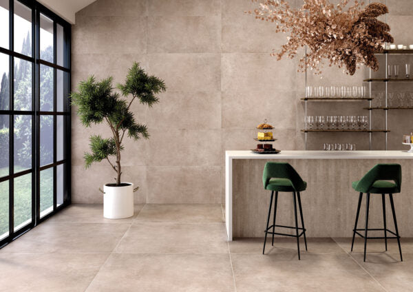 CONTINENTAL TAUPE 80X80 RETTIFICATO - GRES PORCELLANATO ESMA SRL