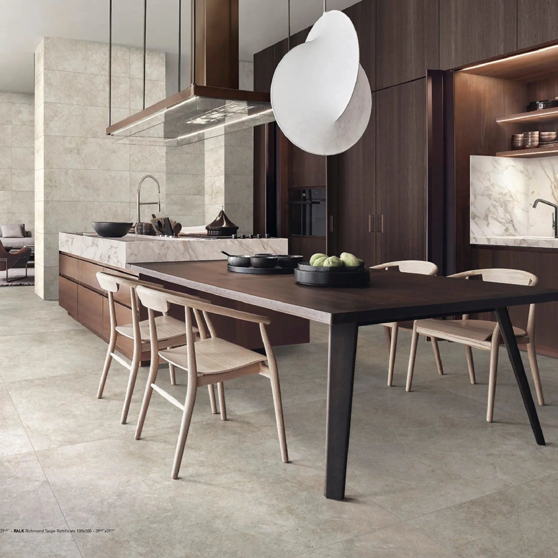 RAGNO RICHMOND TAUPE 100X100 RETTIFICATO - GRES PORCELLANATO ESMA SRL