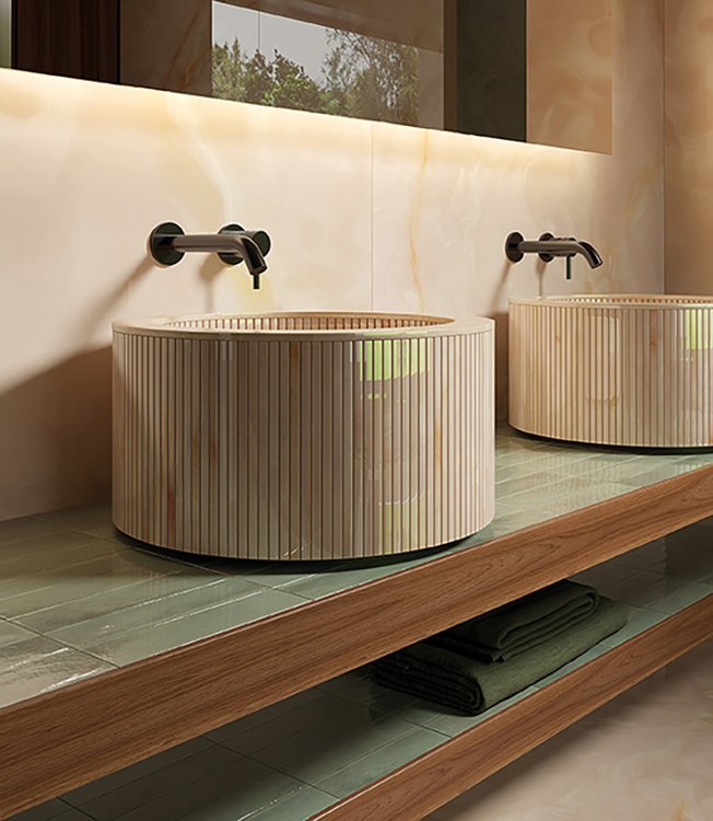 FAP GEMME ROSA VARI FORMATI - GRES PORCELLANATO ESMA SRL