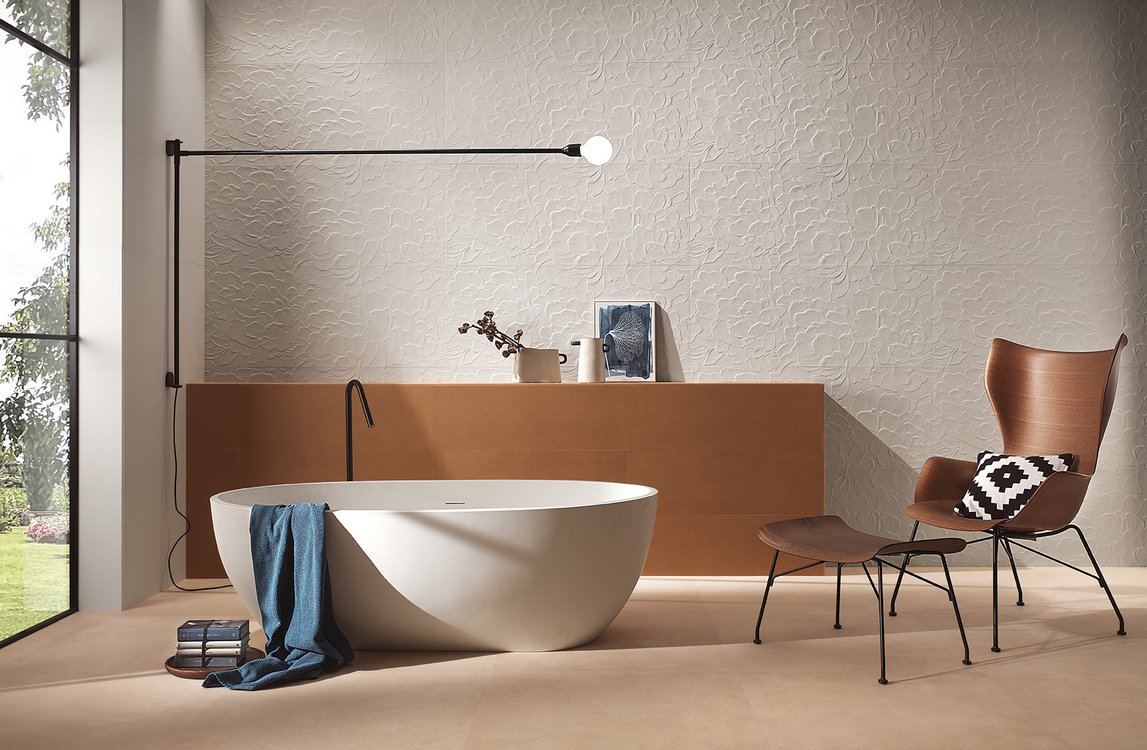 FAP LUMINA BLOSSOM WHITE MATT 50X120 - PIASTRELLA DA RIVESTIMENTO ESMA SRL