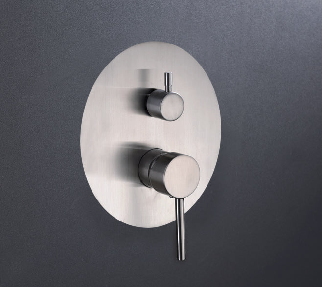 MISCELATORE DOCCIA CON DEVIATORE MECCANICO COMPLETO DI KIT MOSCA - ACCIAIO INOX 316 ESMA SRL